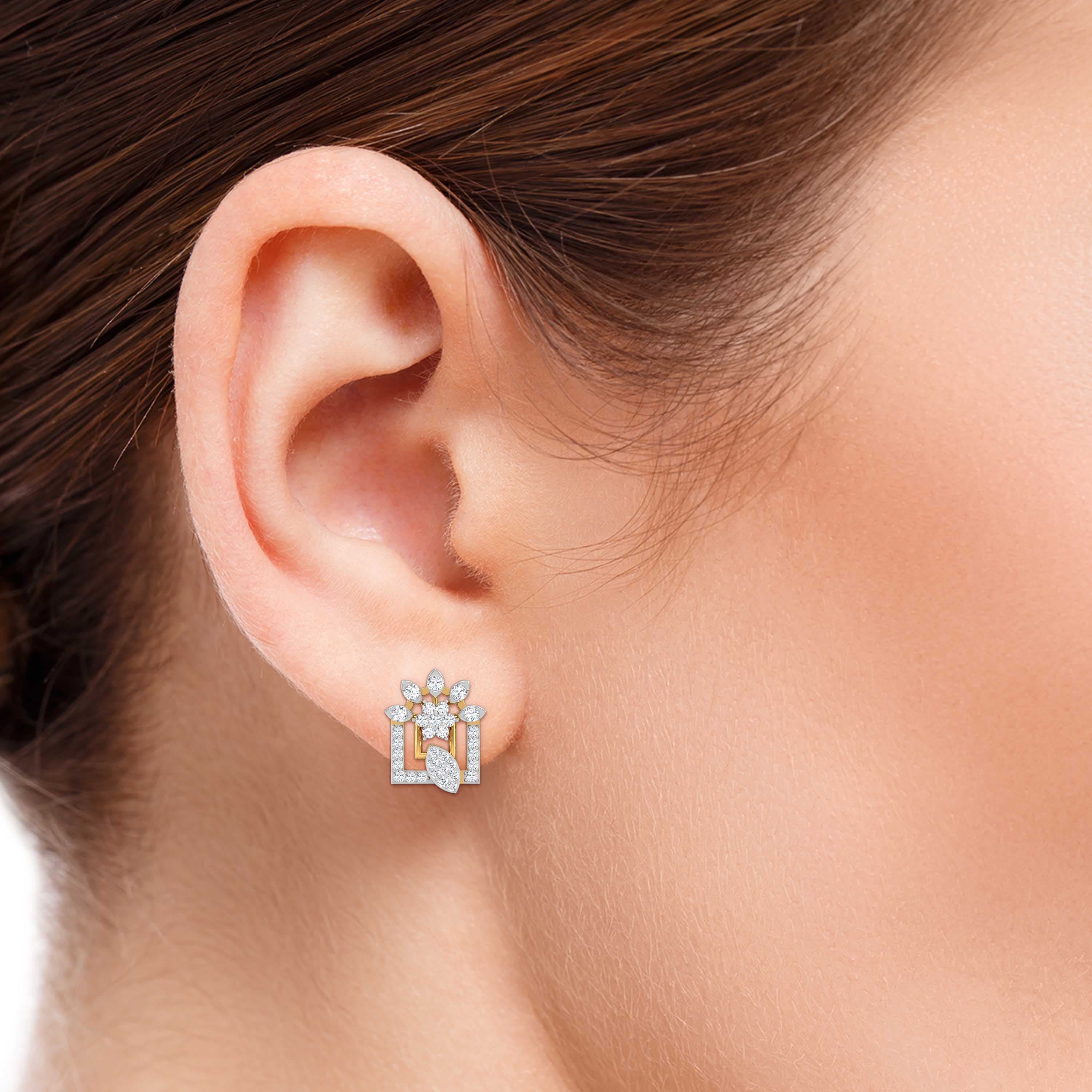 The Dahlia Petal Studs