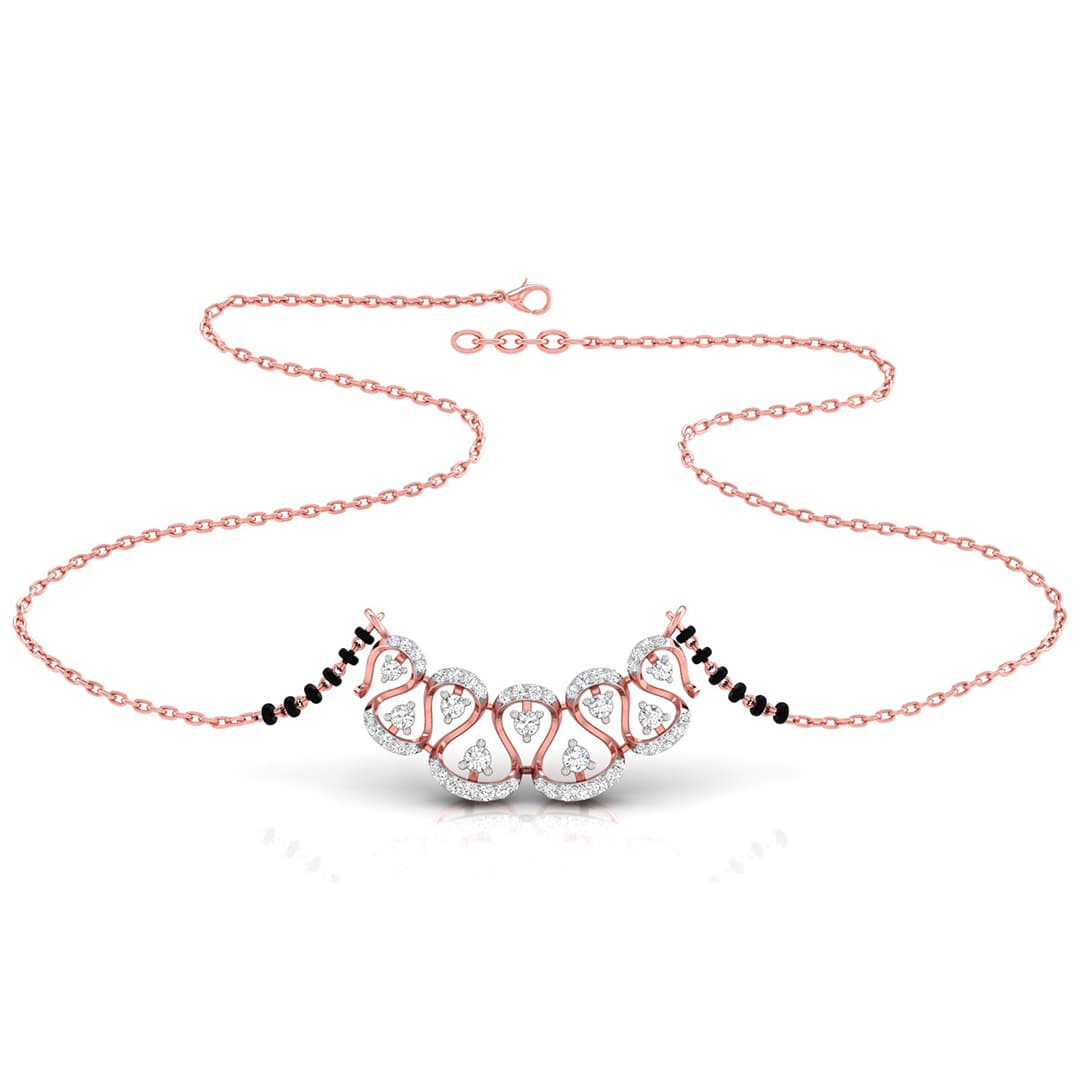 The Myra Diamond Mangalsutra