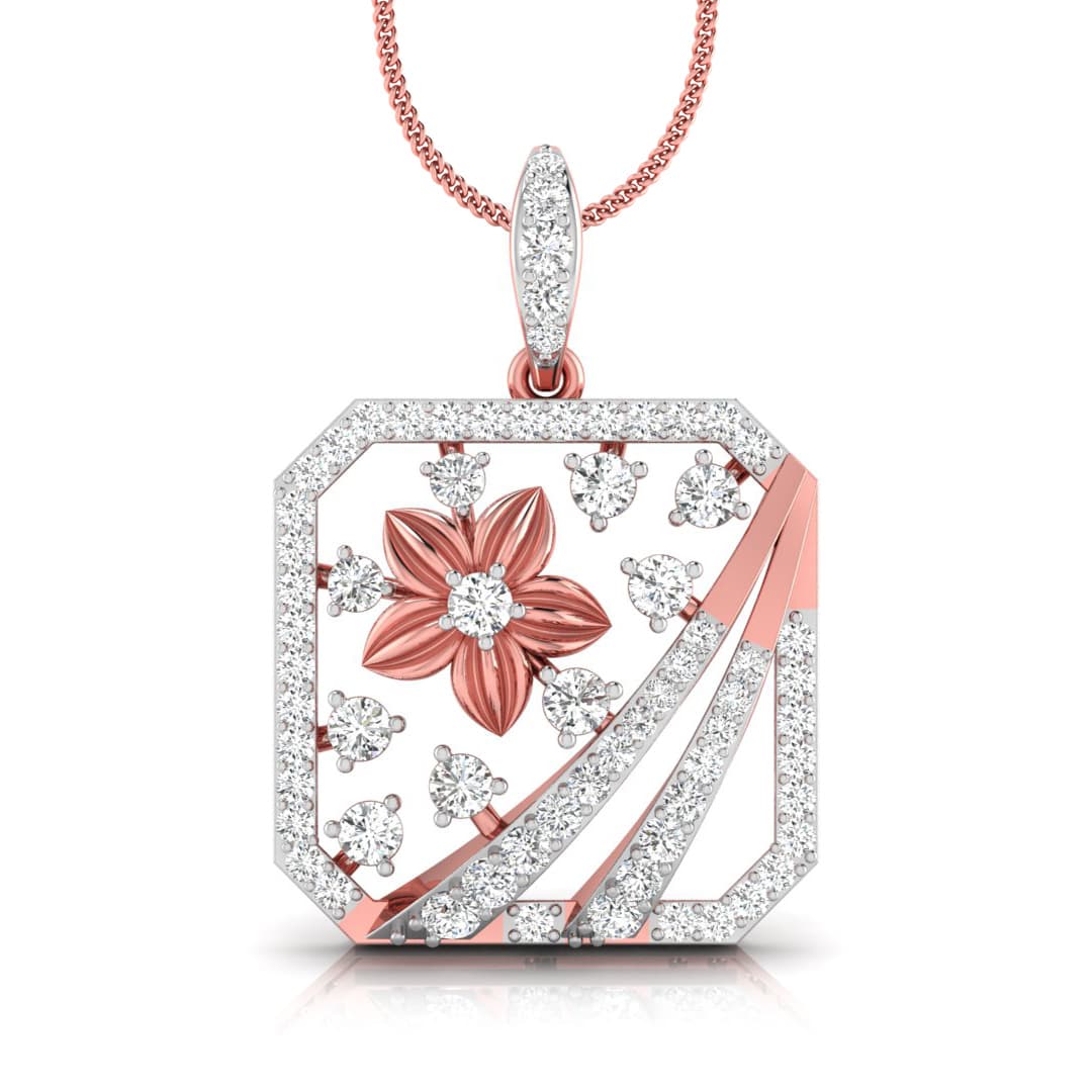 The Vrindavan Diamond Pendant