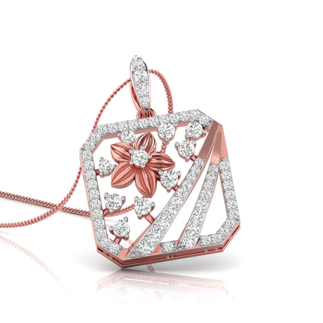 The Vrindavan Diamond Pendant